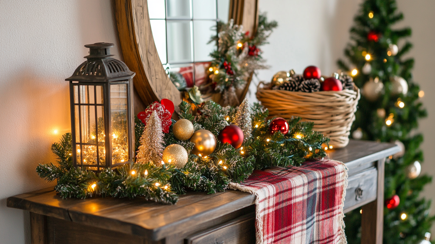 Home Decor Shopping Guide: Crafting the Perfect Christmas Entry Table